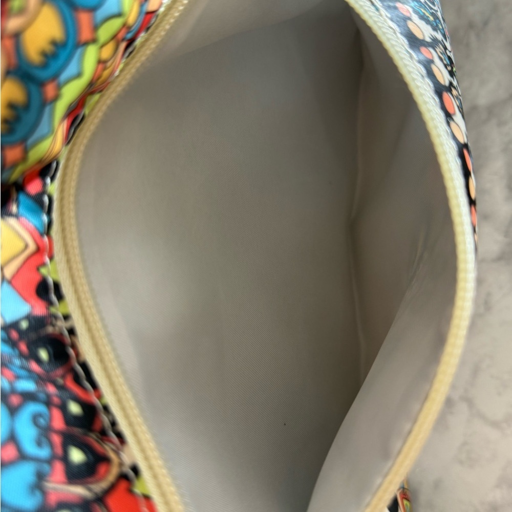 Boho colorful print Sakroots Kota reversible quilted Tote bag - Picture 14 of 16
